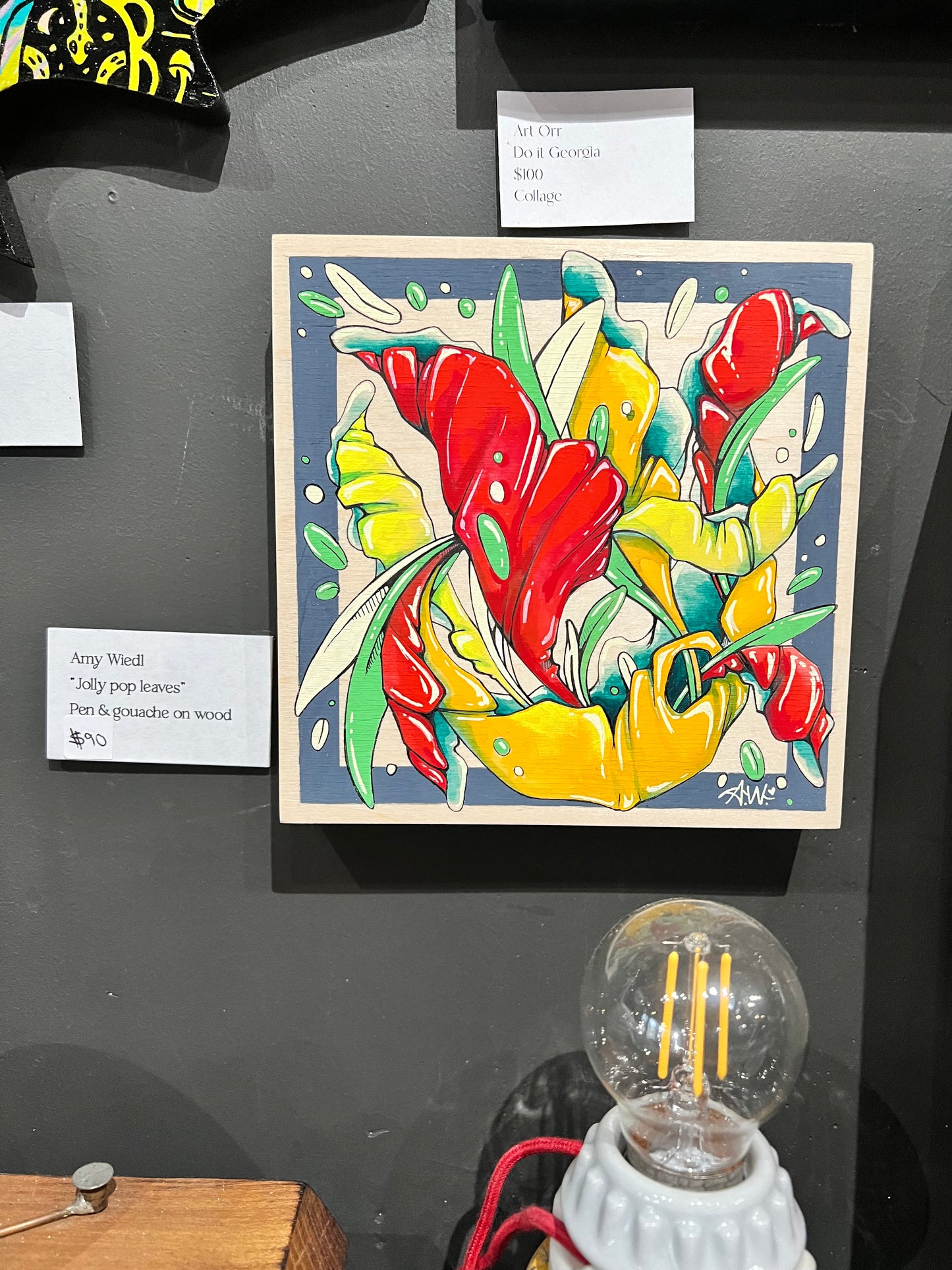 Amy Wiedl: Originals: Jolly pop leaves