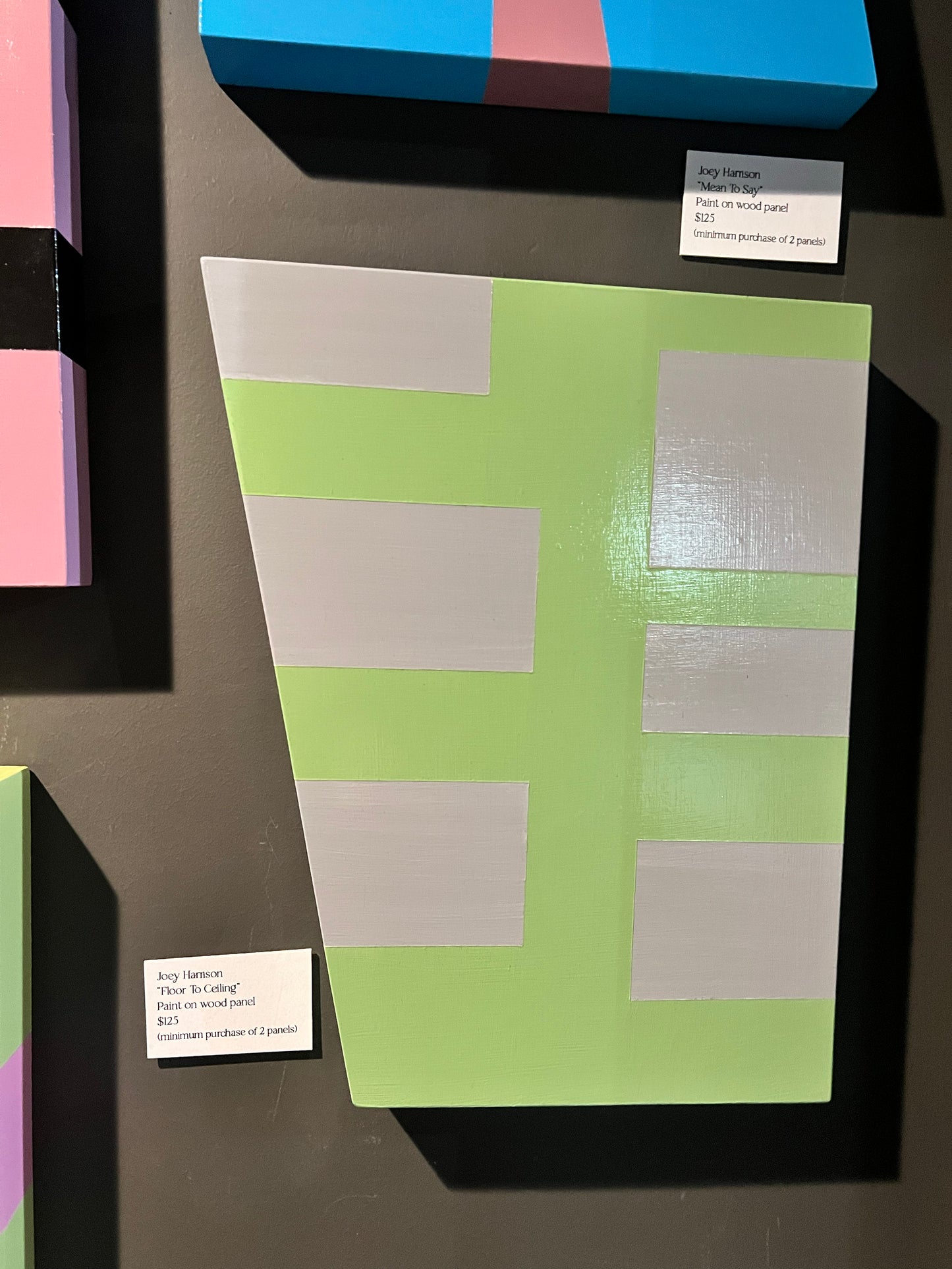 Joey Harrison: Abstract Panels: Floor To Ceiling (Must Buy 2)