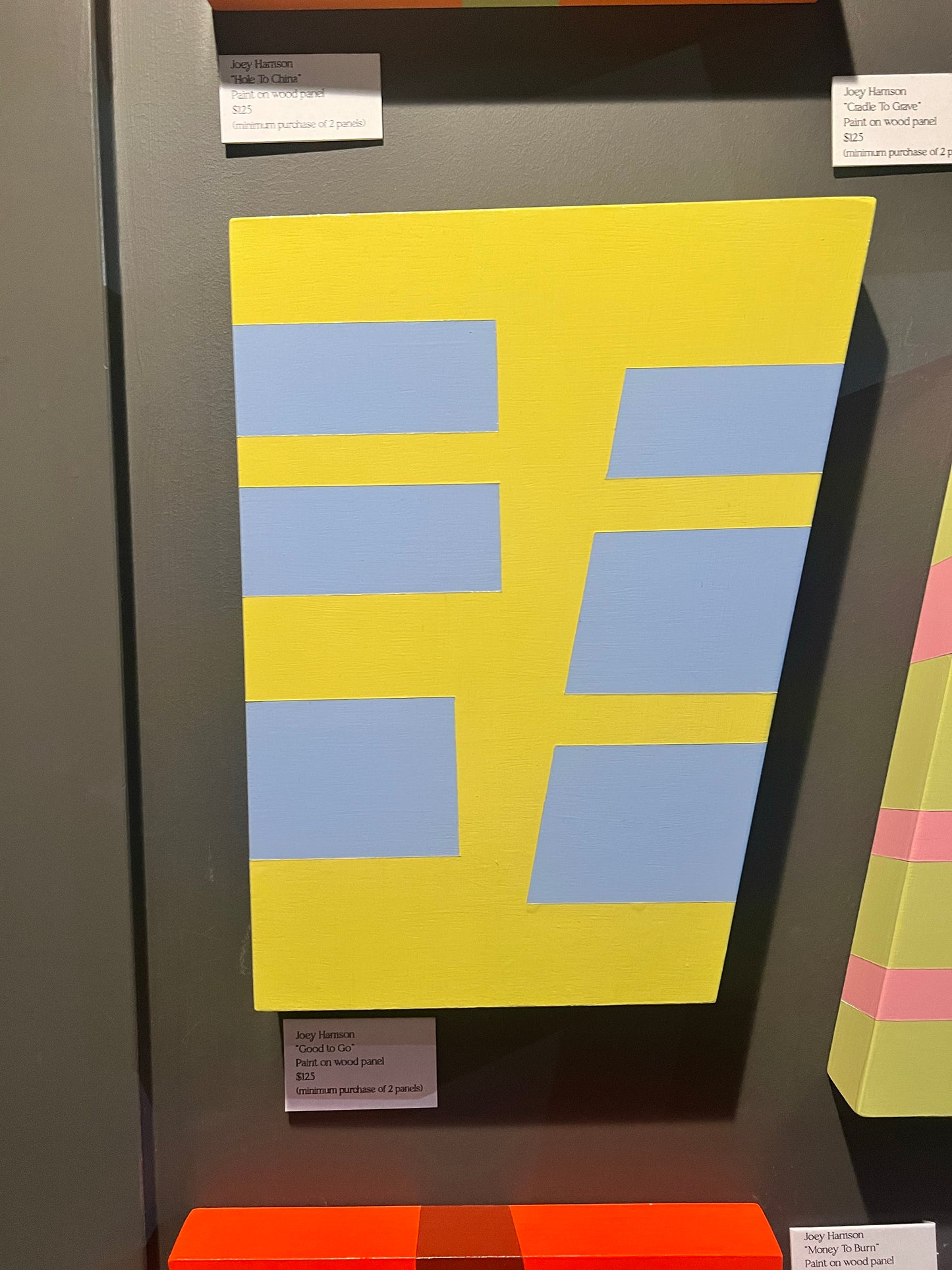 Joey Harrison: Abstract Panels: Good To Go (Must Buy 2)