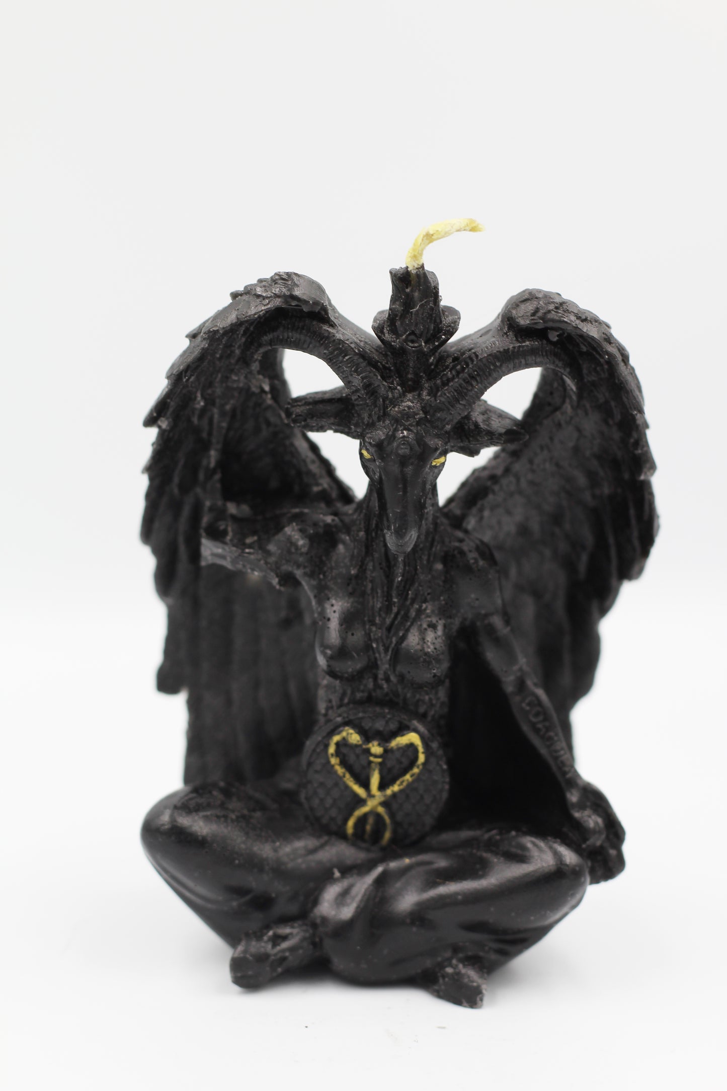 Hekas Creative - Baphomet 100% Beeswax Hand Painted Candle