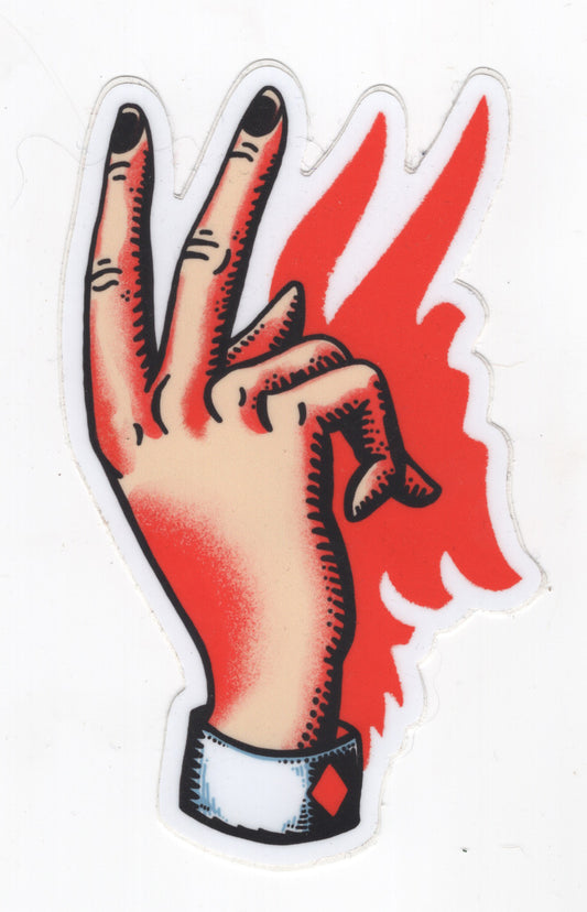 John Furse Stickers: Devil Fingers