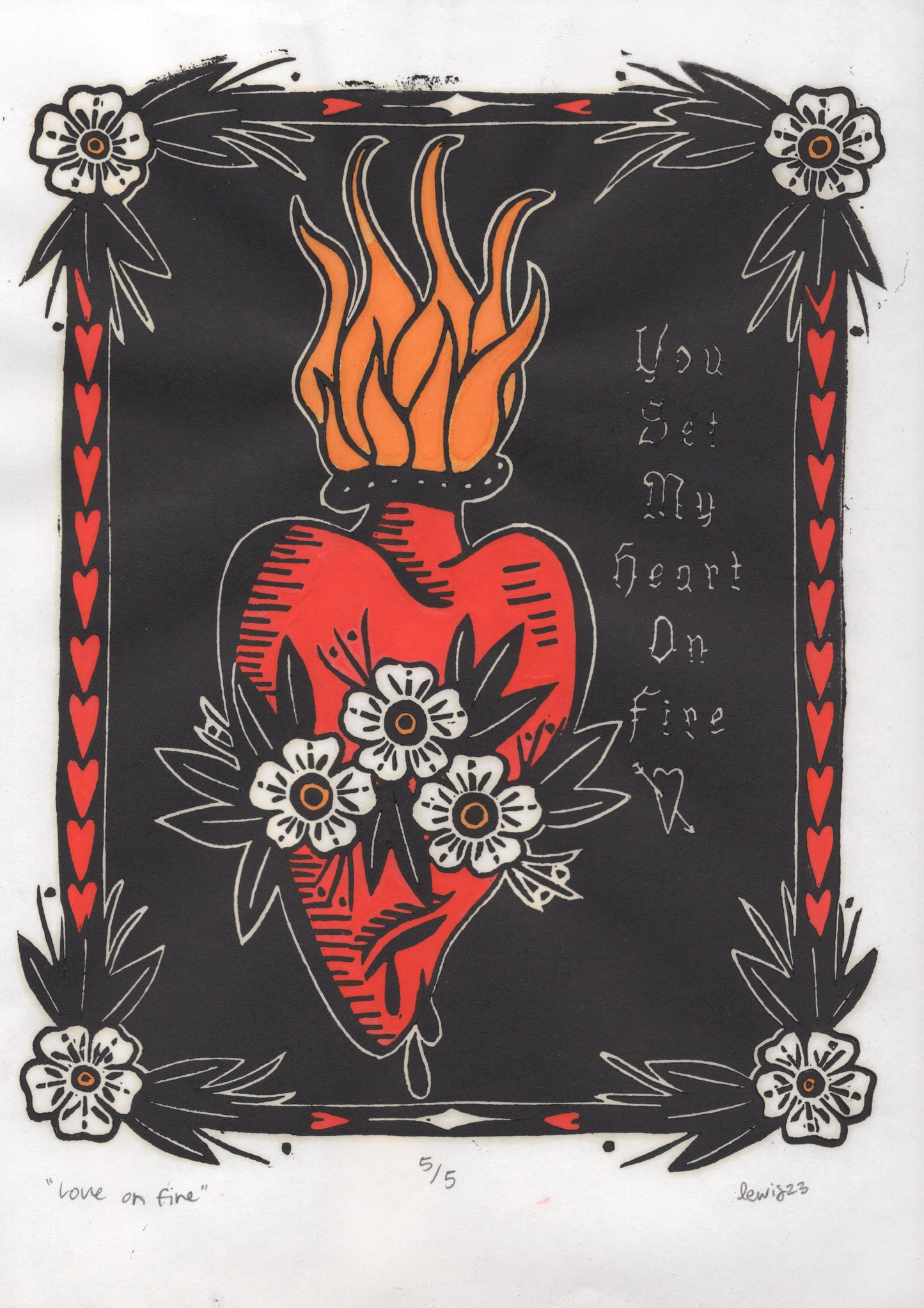 Kayla Lewis (Parchment Possum) - Love on Fire
