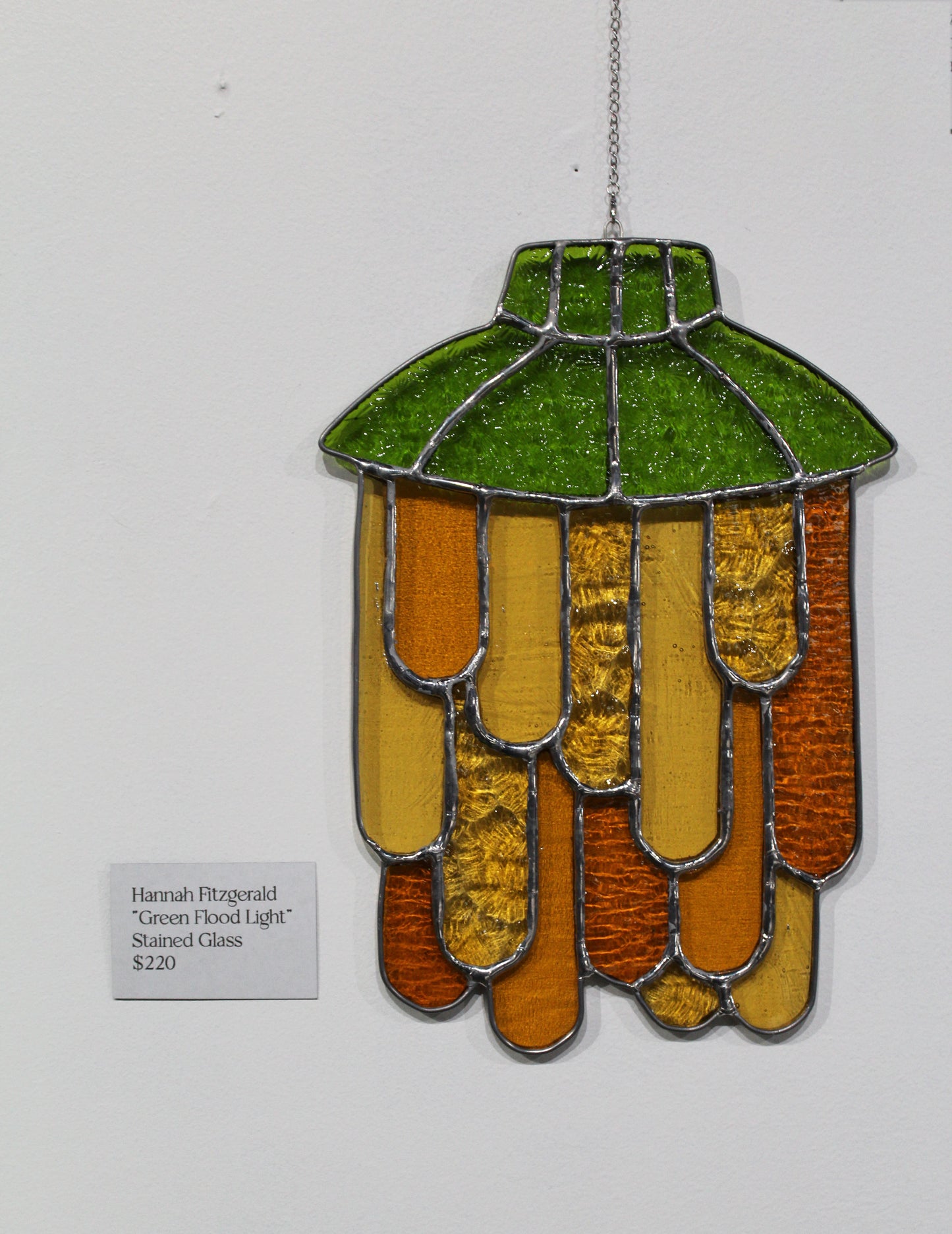 Glassy AF: Hannah Fitzgerald: Green Flood Light