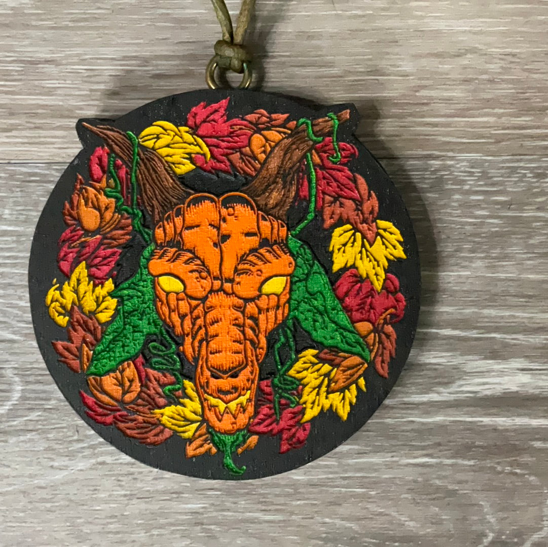Von Erich Neitzke Pumpkin Spice Goat Amulet