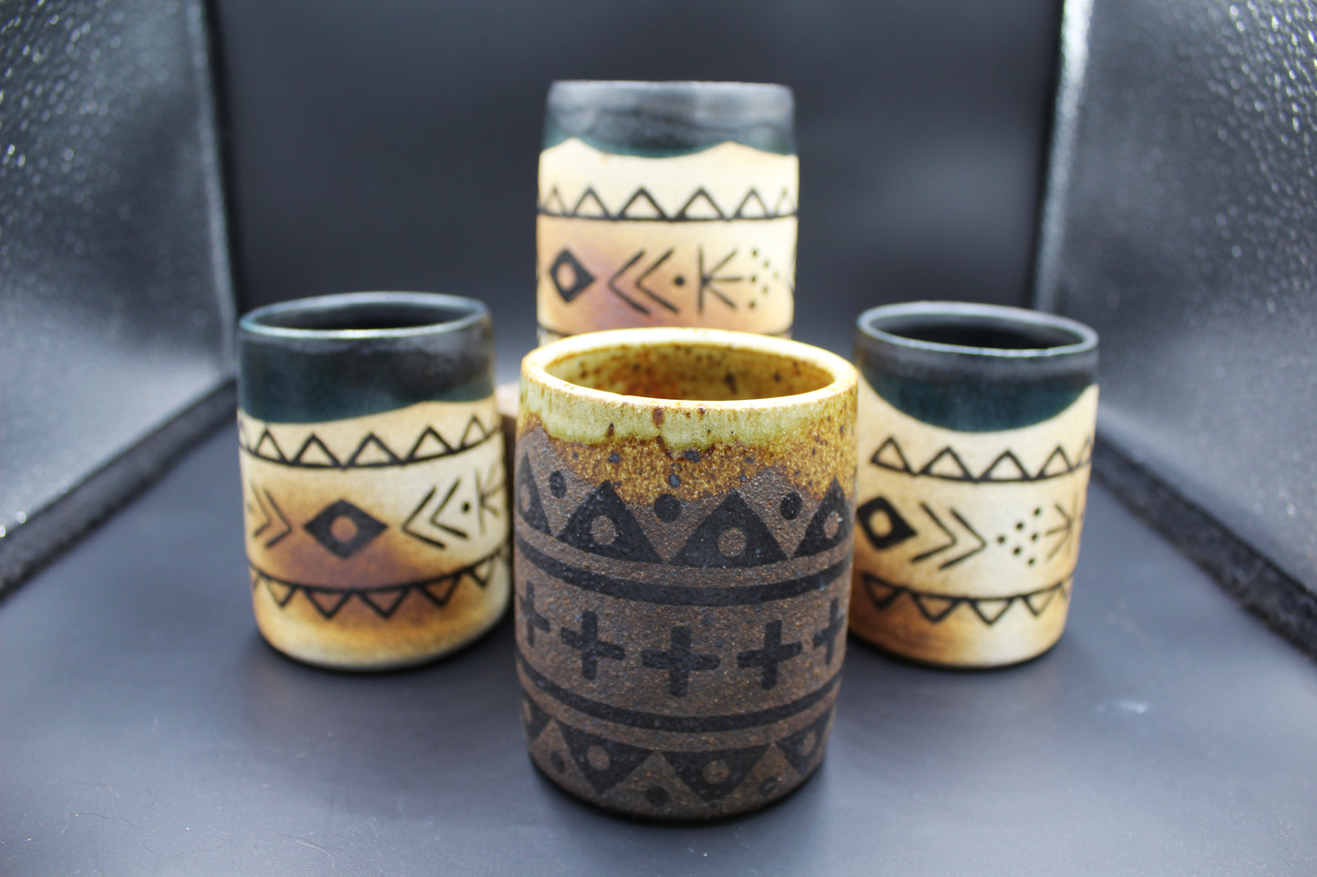Sacred Wheel Pottery (Sid Enck) - Tonic Cups