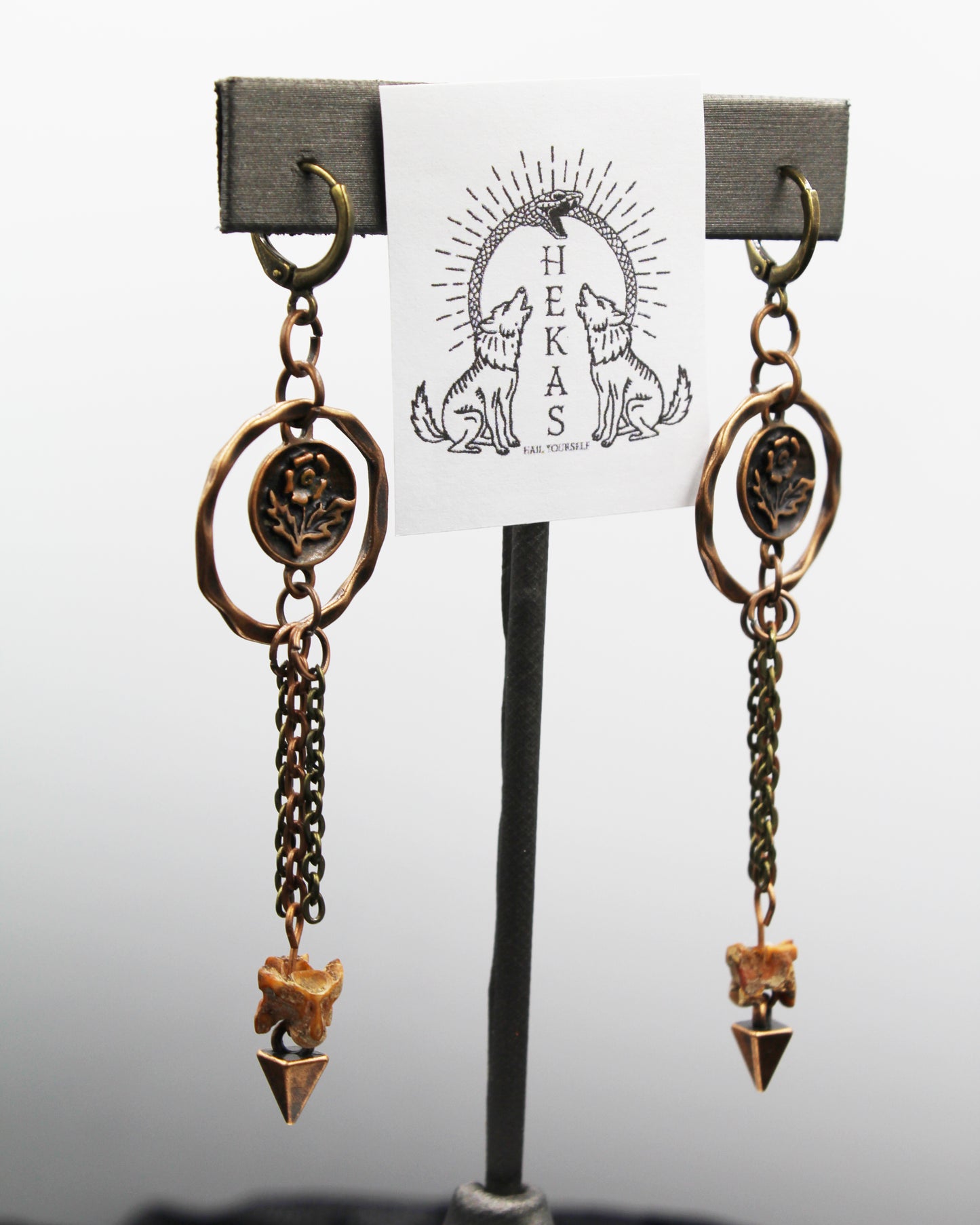 Hekas Creative Earrings: Tauran Collection