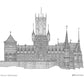 Rie Inspired - Schloss Marienburg print