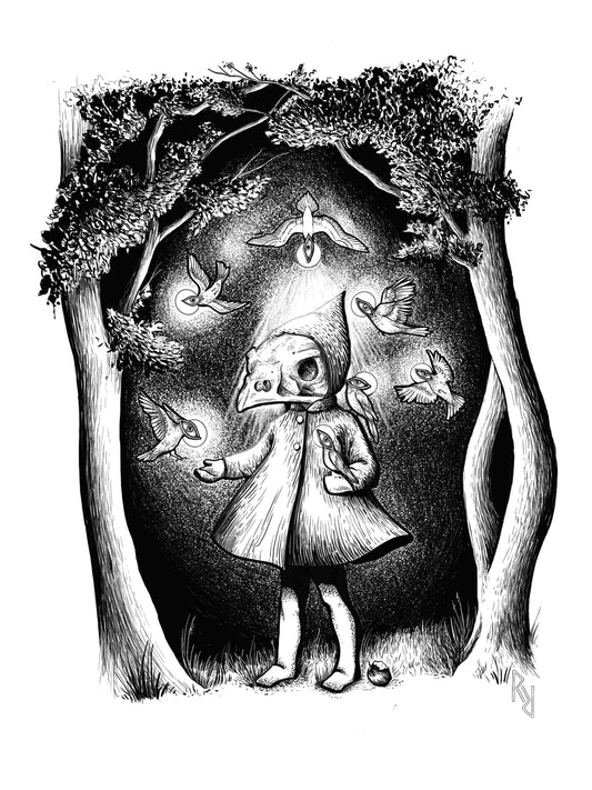 Nomadical Art - Illumination print
