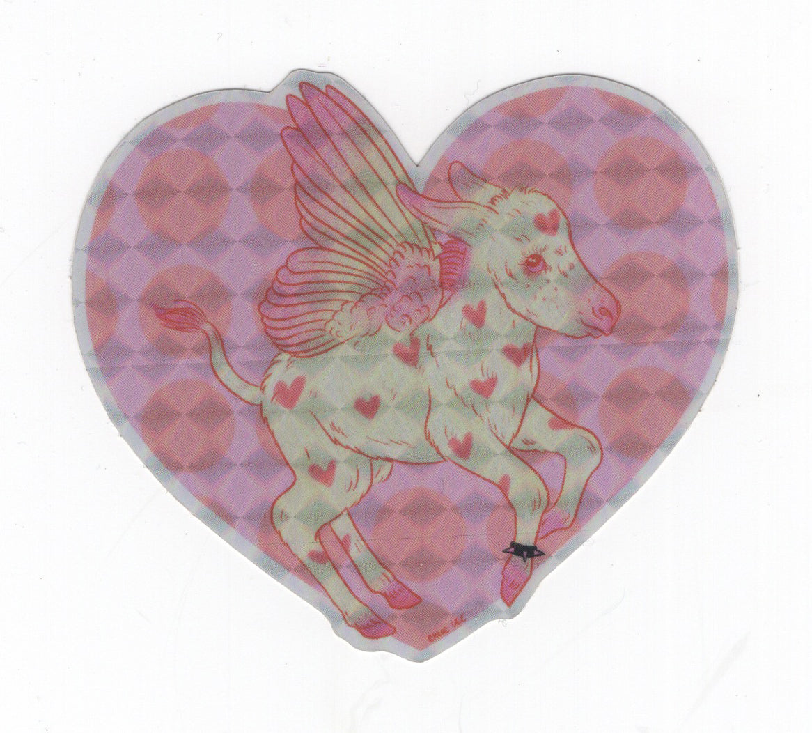 Chloe Lee - Cupid Donkey Sticker