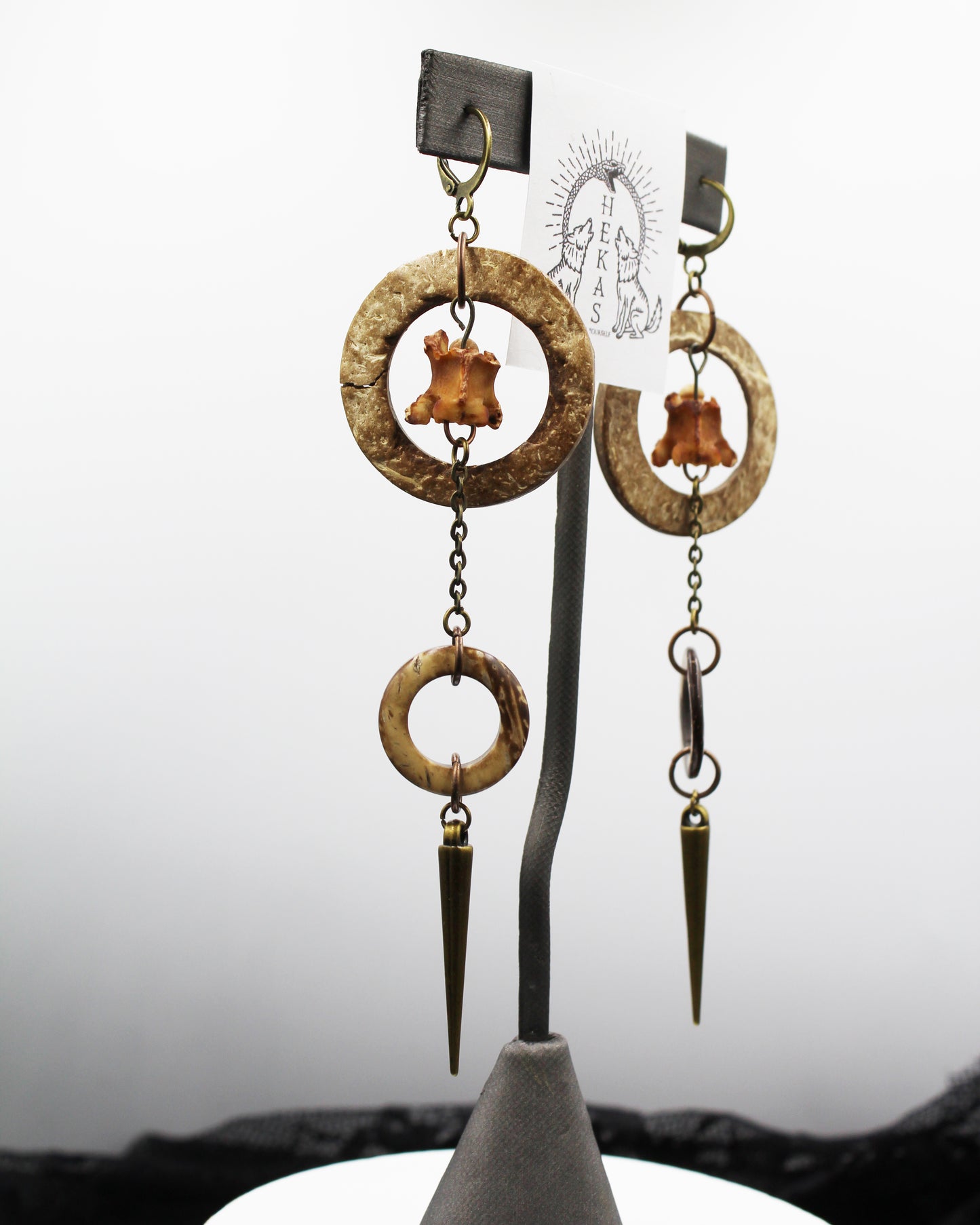 Hekas Creative Earrings: Tauran Collection