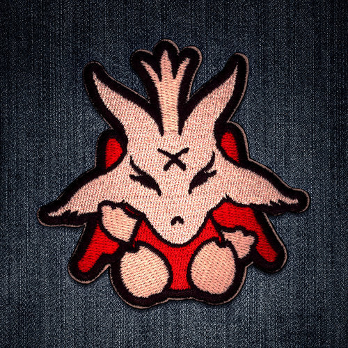 AngryBlue - Lil Baphomet patch
