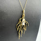 Sparkle Motion: Branches Necklace with Quartz