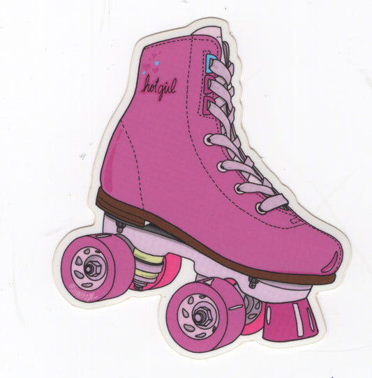 Sherah Fowler Stickers: Hot Girl Rollerblade
