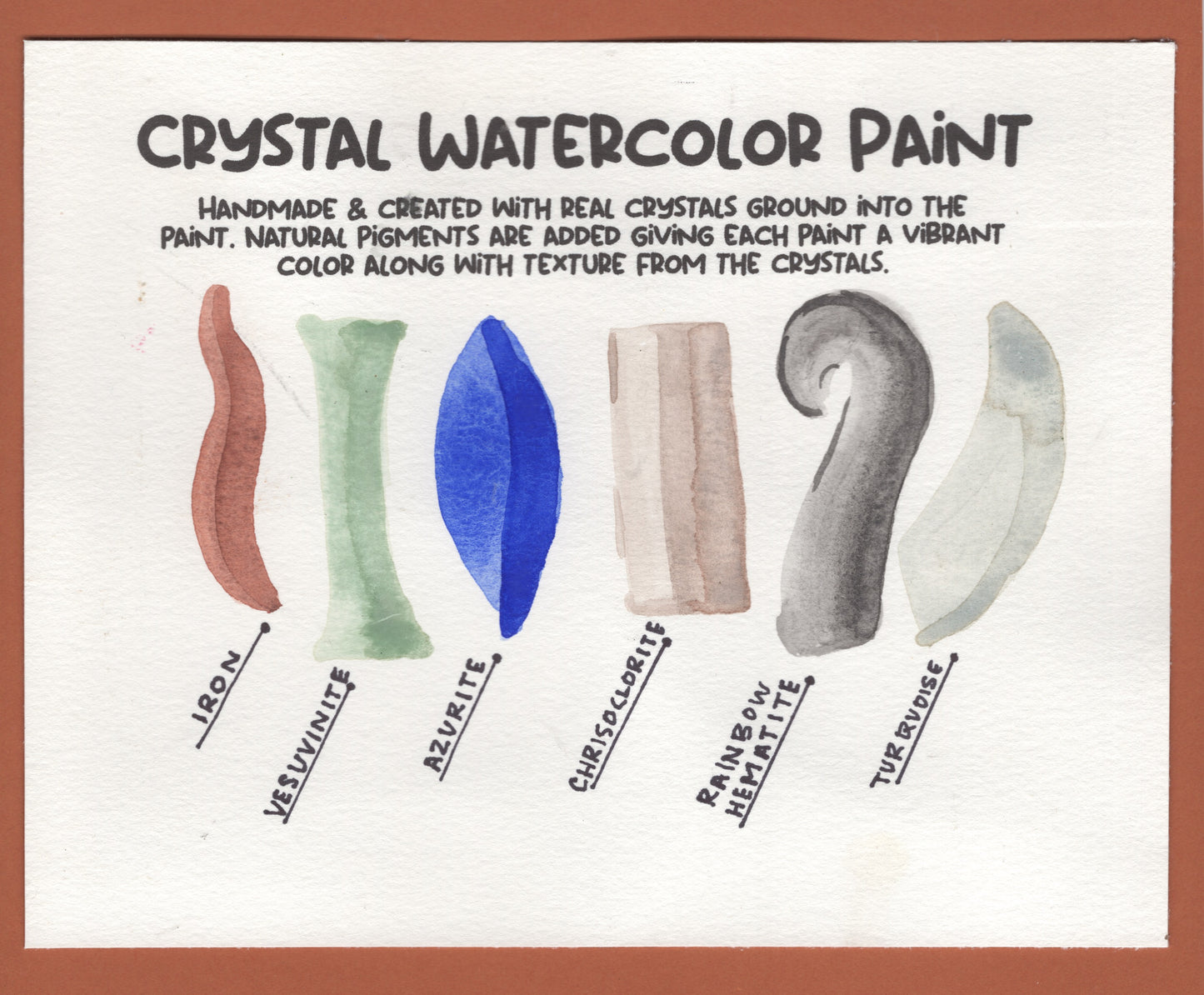 Sherah Fowler: Crystal Watercolor Paints