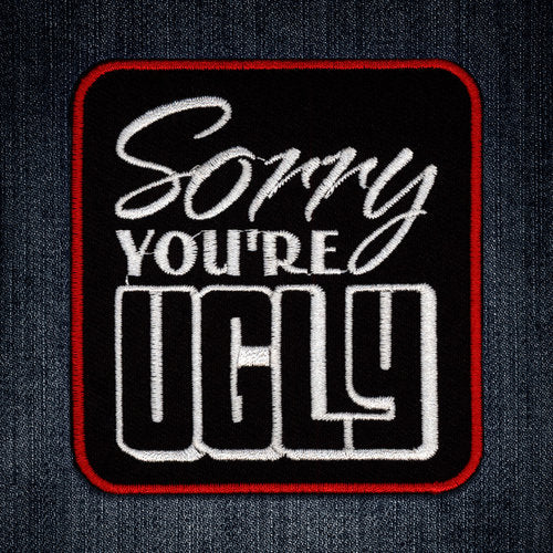 AngryBlue - Sorry You're Ugly patch