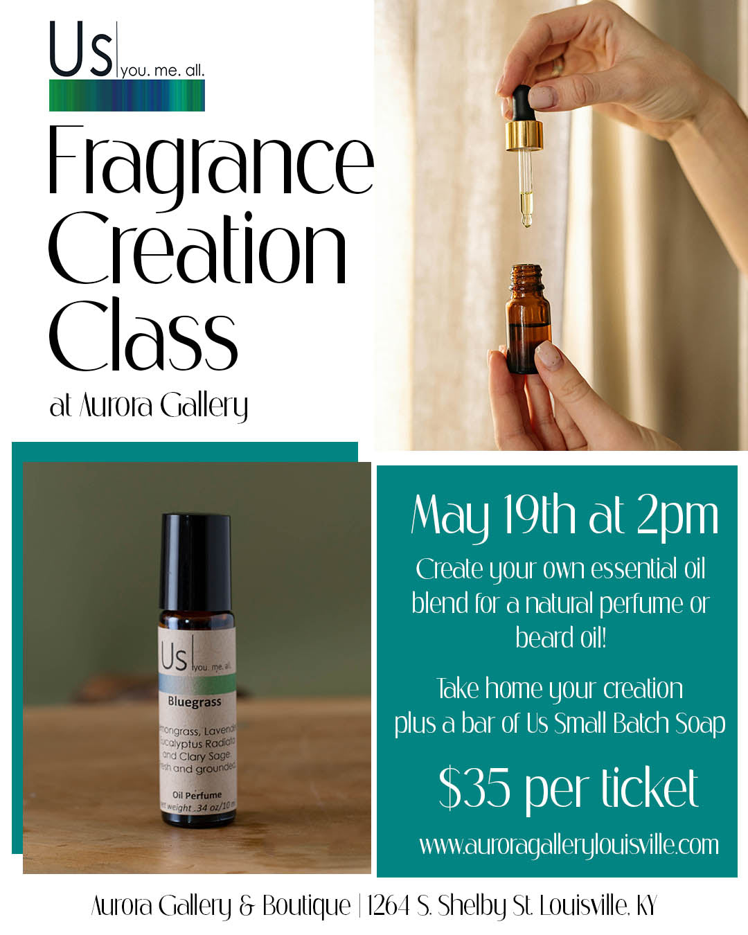Us Soap and Body: Fragrance Creation Class