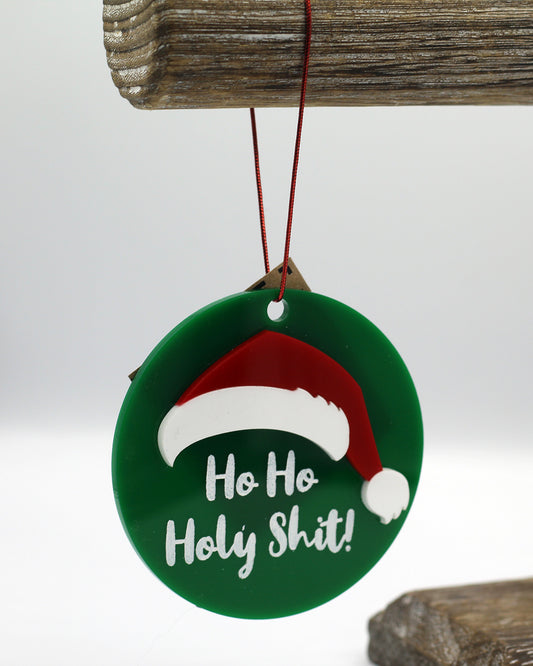 Awesome by Jenna: Ho Ho Holy Sh*t! Ornament
