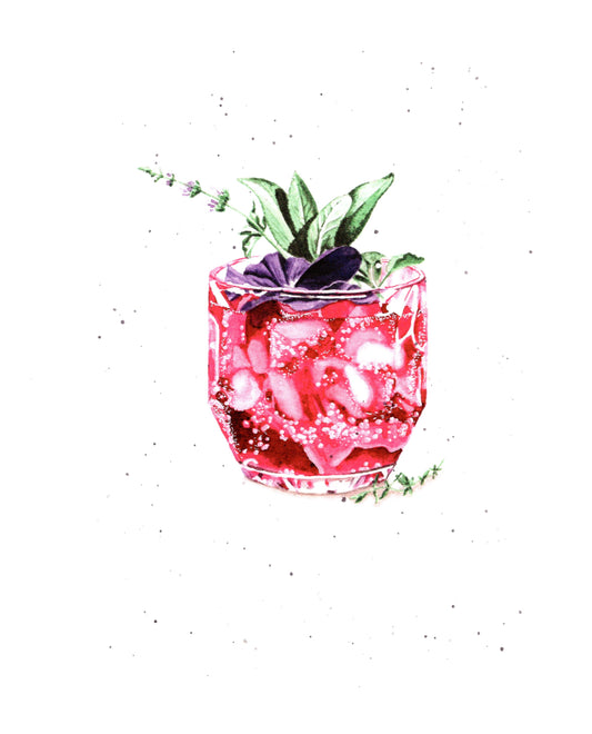 Rie Inspired - Cocktail 2 print