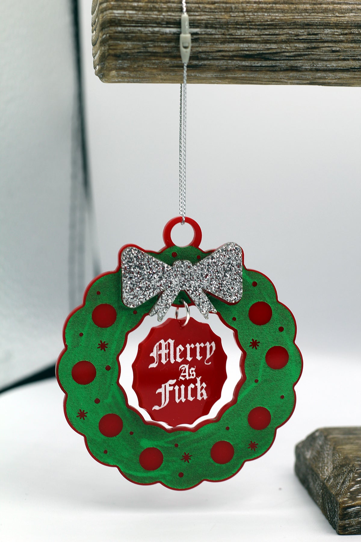 Awesome by Jenna: Merry ASF Ornament