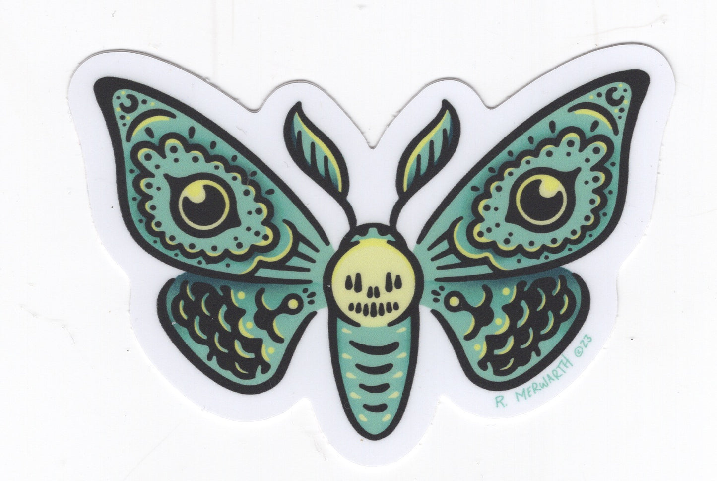 Rich Merwarth- Moth Stickers