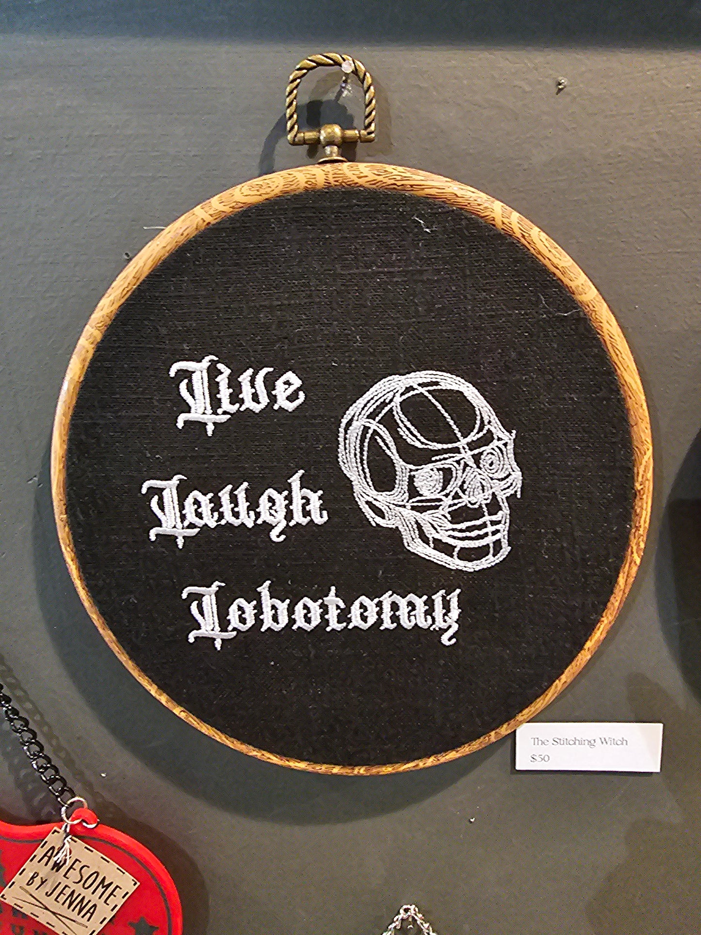 A Stitching Witch - Lobotomy hoop