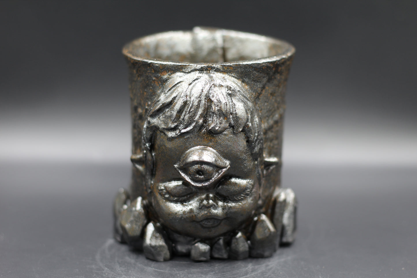 Ember Crow - Meditating Crystal Sprite Mug/vase