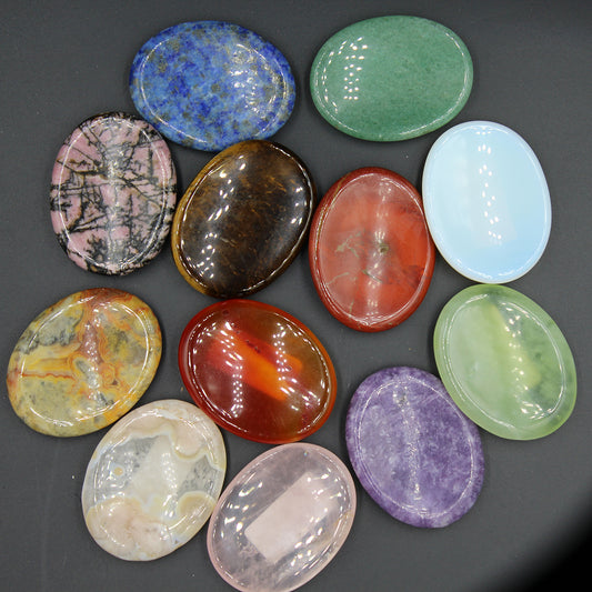 Crystal Worry Stones (Assorted) Hekas Creative