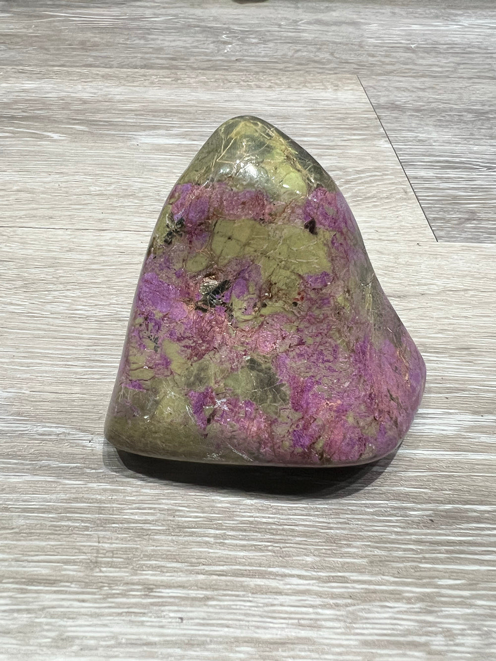 Crystal: Ruby in Fuchsite Stone 374g 3.5" x 3.5"