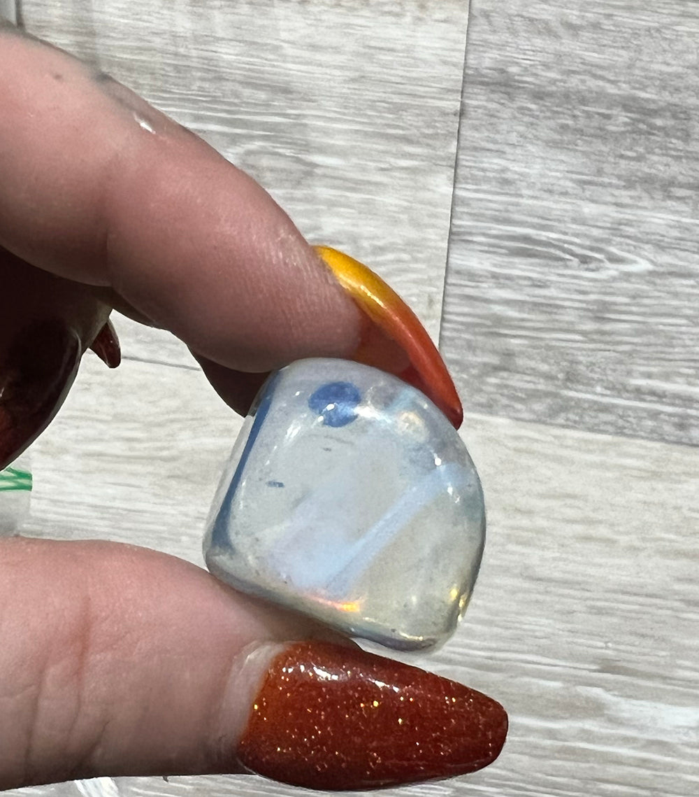 Crystal: Tumbled Opalite Pieces