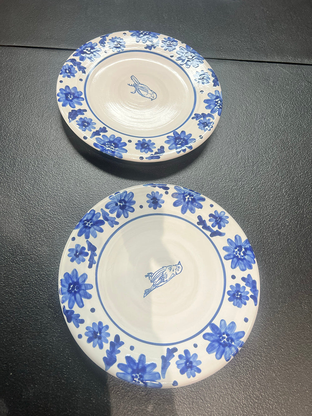 Tiffany Phan Blue Bird Plates