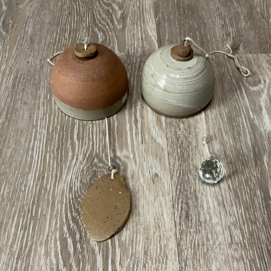 Taylor Swilley (Backyard Kiln) Hanging bells