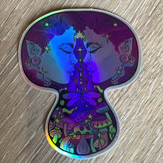 Chloe Lee - Mushroom Fairy sticker