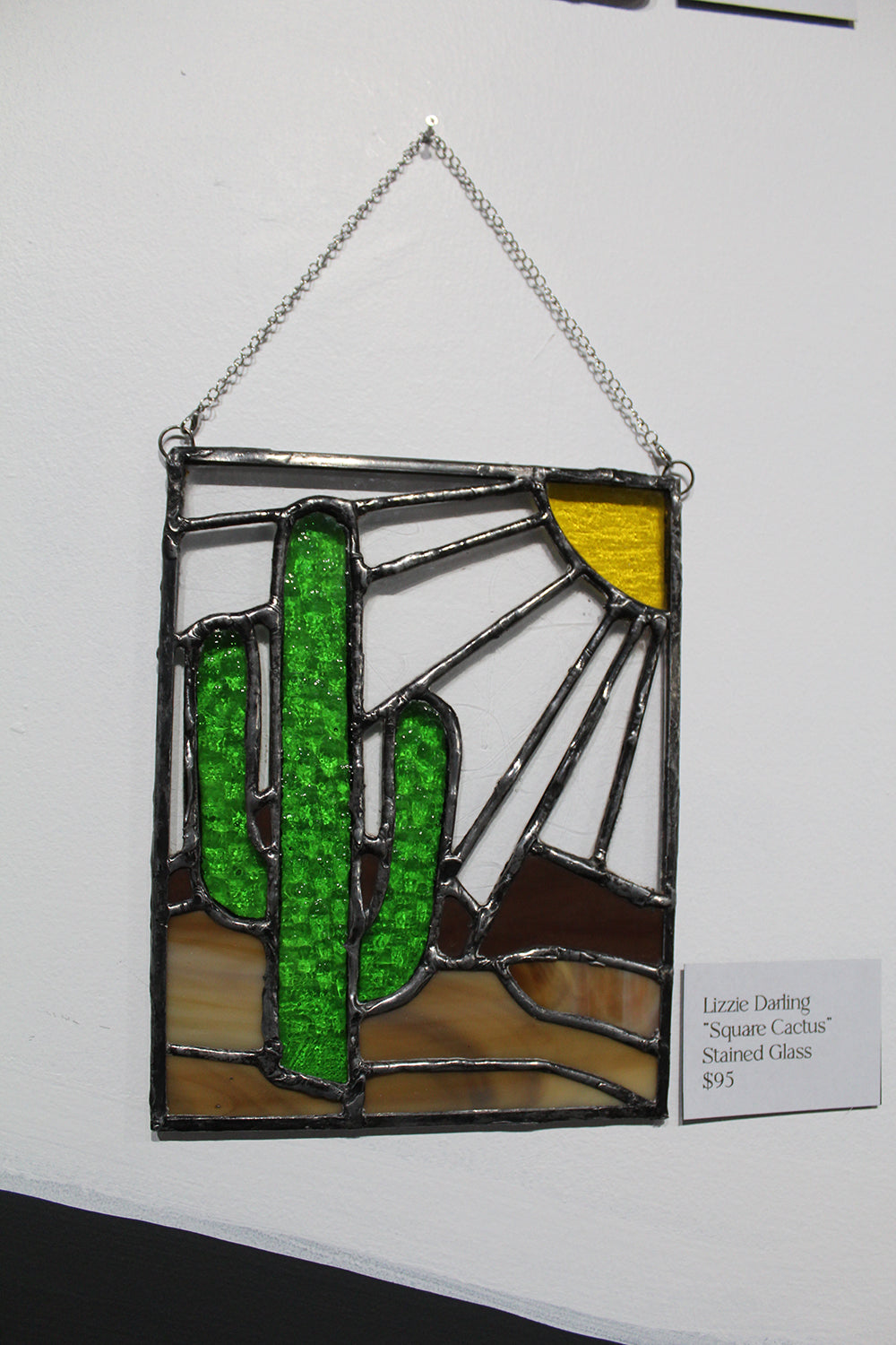 Glassy AF: Lizzie Darling: Square Cactus