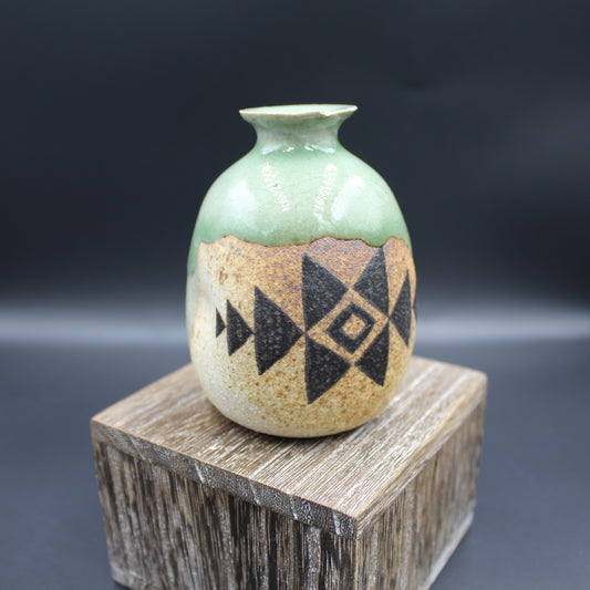 Sacred Wheel Pottery (Sid Enck) - Small vase